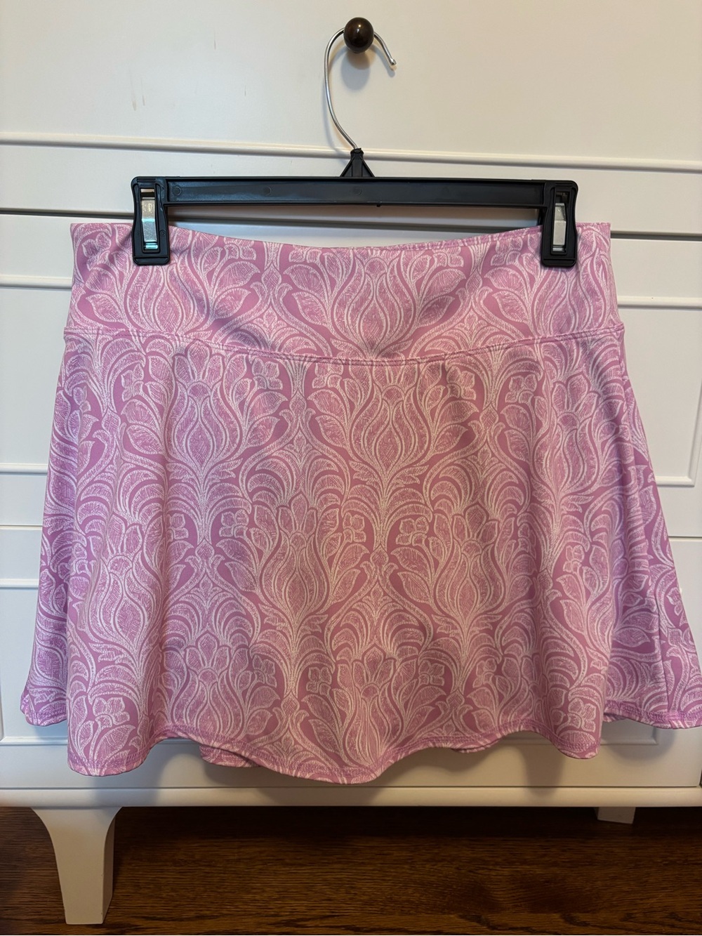Pink Patterned Tennis/ Pickleball Skirt